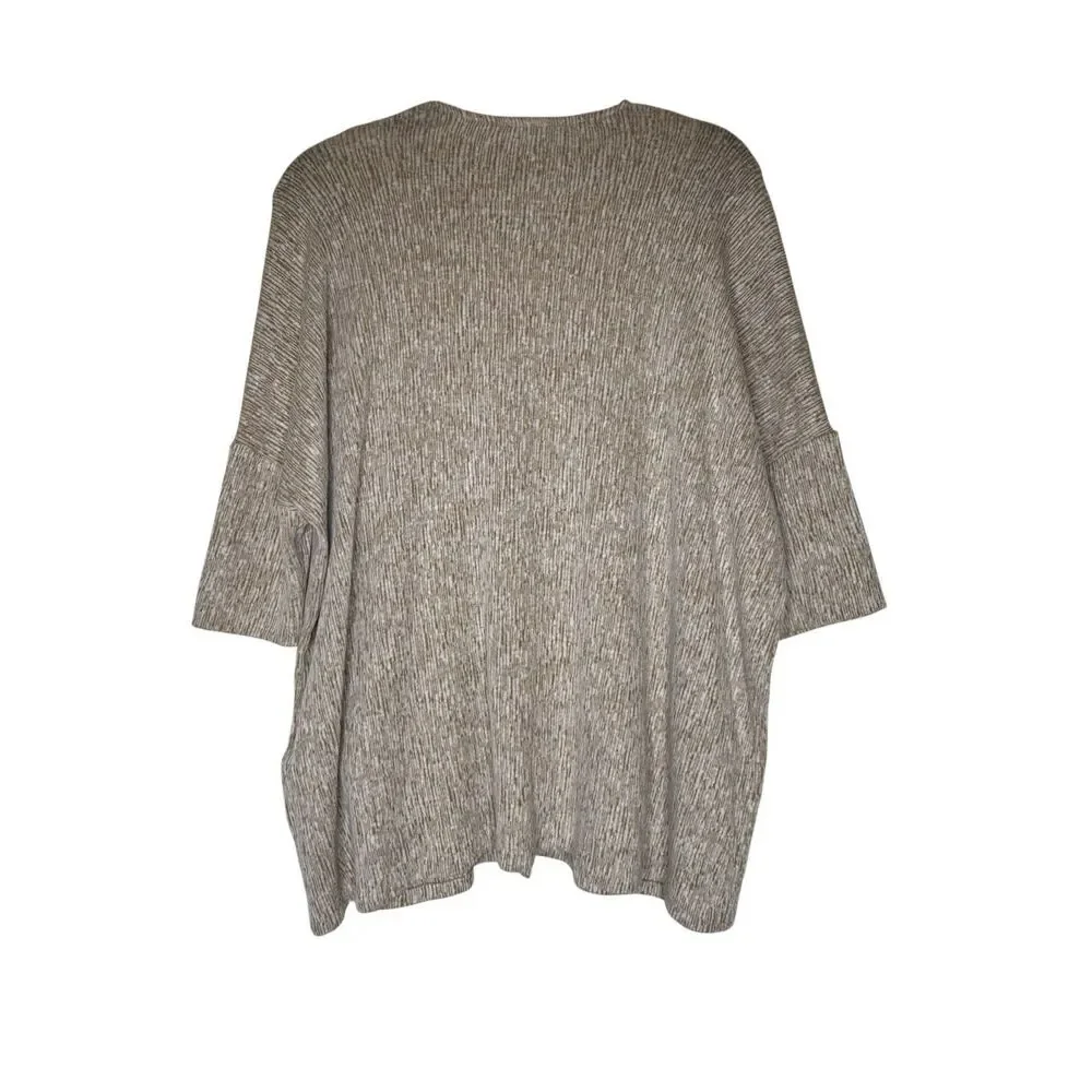 J. Jill Pure Jill 2 Pc. Cardigan +‎ Shell Size M Linen Blend Oversized Lagenlook